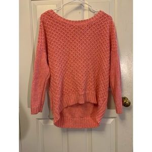 Pink American eagle sweater